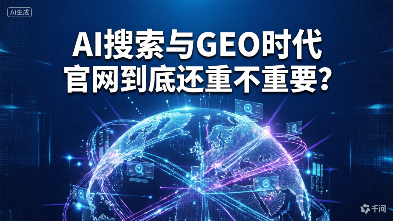 AI搜索和GEO时代，官网到底还重不重要